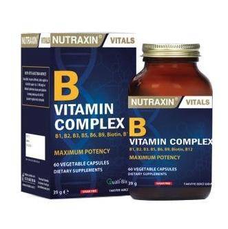 Nutraxin B Vitamin Complex 60 Kapsül - 2
