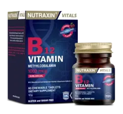 Nutraxin B12 Vitamin 1000 mcg 60 Tablet - 1