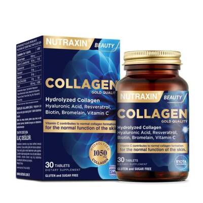 Nutraxin Collagen Beauty Takviye Edici Gıda 30 Tablet - 3