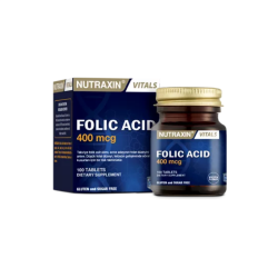Nutraxin Folik Asit 400 Mcg 100 Tablet - Nutraxin