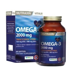 Nutraxin Omega 3 Balık Yağı 2000 mg 60 SoftGel - 2