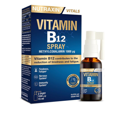Nutraxin Vitamin B12 Spray 15 ml - 1