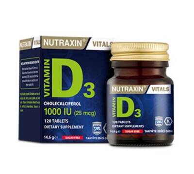Nutraxin Vitamin D3 120 Tablet - 2