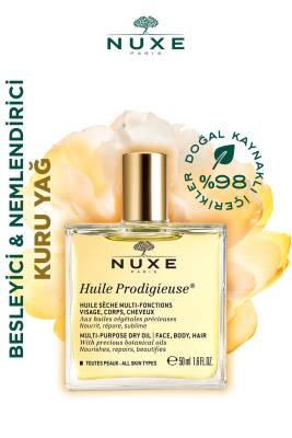 Nuxe Huile Prodigieuse Çok Amaçlı Kuru Bakım Yağı 50 ml - 3
