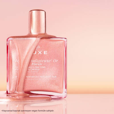 Nuxe Huile Prodigieuse Florale Or Çok Amaçlı Parıltılı Kuru Yağ 50 ml - 3