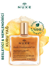 Nuxe Huile Prodigieuse Or Altın Parıltılı Kuru Yağ 50 ml - Nuxe