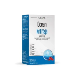 Ocean Krill Oil 30 Yumuşak Kapsül - Orzax