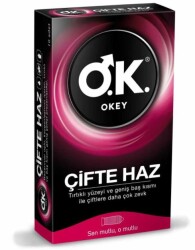 Okey Çifte Haz 10'lu Prezervatif - 2