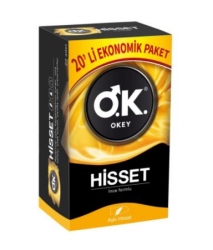 Okey Hisset İnce 20'li Prezervatif - OKEY