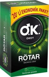 Okey Prezervatif Rötar 20'li - OKEY