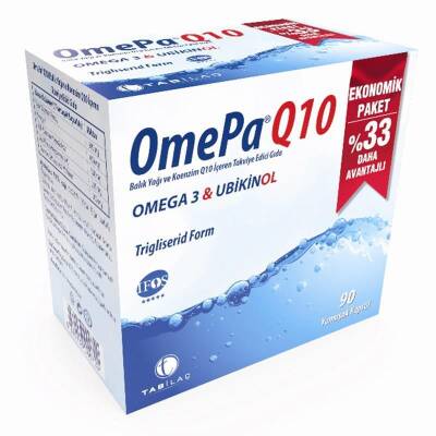 Omepa-Q10 Omega3 Ubiquinol 90 Kapsül - 2