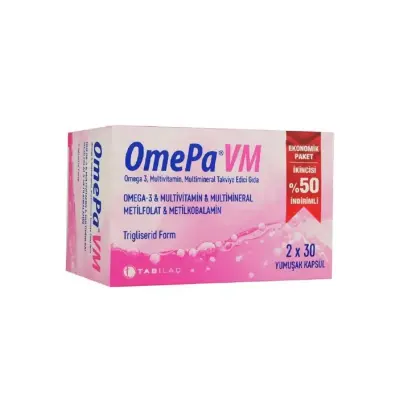 Omepa VM 30 Yumuşak Kapsül Avantajlı Paket - 1