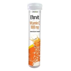 Orzax Efervit Vitamin C 1000mg 20 Tablet - 2