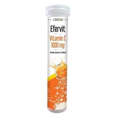 Orzax Efervit Vitamin C 1000mg 20 Tablet - 2