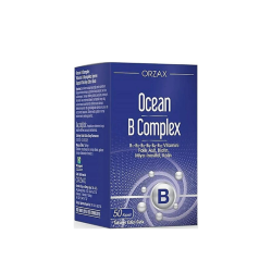 Orzax Ocean B Complex Takviye Edici Gıda 50 Kapsül - Orzax