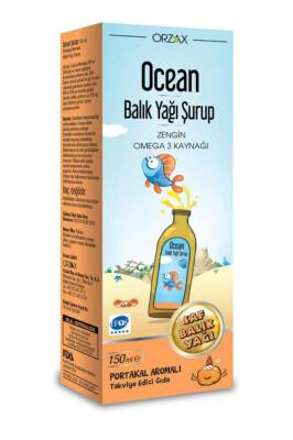 Orzax Ocean Balık Yağı Şurup 150ml Portakal Aromalı - 2