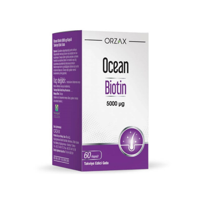 Orzax Ocean Biotin 5000 Mcg 60 Kapsül - 2