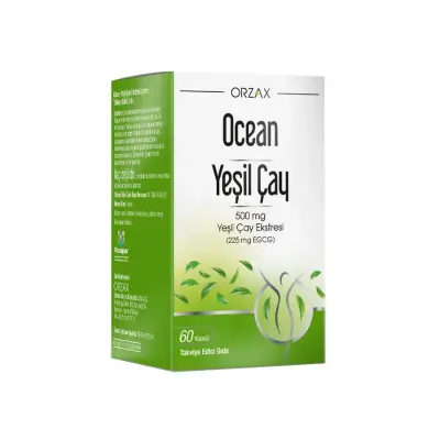 Orzax Ocean Green Tea 60 Kapsül - 1