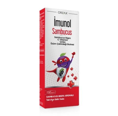 Orzax Ocean Imunol Sambucus Şurup 150 ml - 1