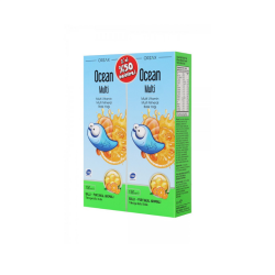 Orzax Ocean Multi Ballı - Portakal Aromalı Takviye Edici Şurup 150 ml 2.'si %50 İNDİRİMLİ - Orzax