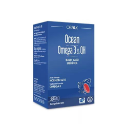 Orzax Ocean Omega 3 & QH 30 Kapsül - 3