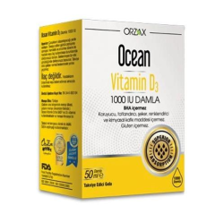 Orzax Ocean Vitamin D3 1000 IU Damla 50 ml - 2
