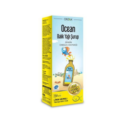 Orzax Omega 3 Limonlu Balık Yağı Şurubu 150 ml - Orzax