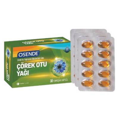 Osende Çörek Otu Yağı 30 Yumuşak Kapsül - 2