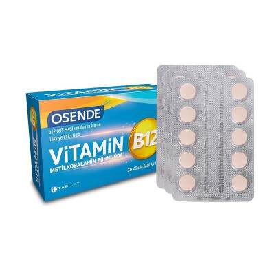 Osende Metilkobalamin B12 30 Tablet - 1