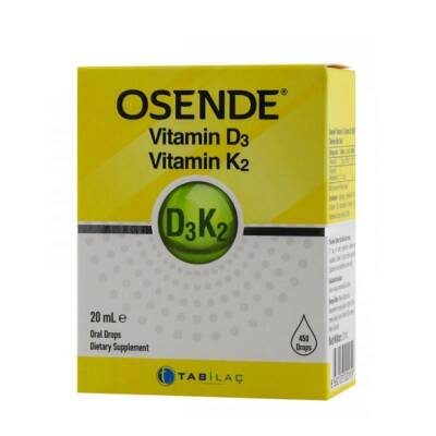 Osende Vitamin D3K2 Damla 20 ml - 2
