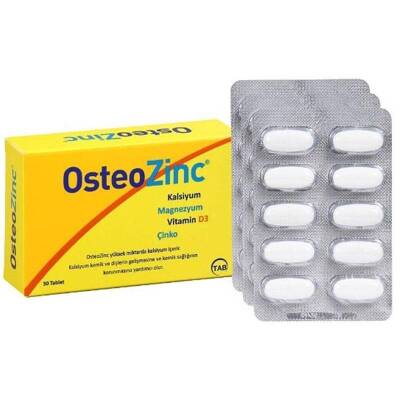 Osteozinc Takviye Edici Gıda 30 Tablet - 2