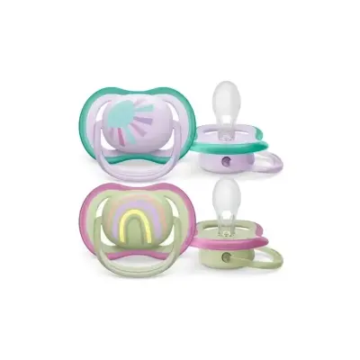Philips Avent SCF085/59 Ultra Air Emzik 0-6 Ay 2'li Kız - 2