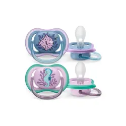 Philips Avent SCF085/61 Ultra Air Emzik 6-18 Ay 2'li Kız - 2