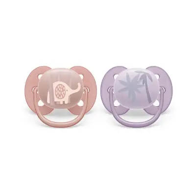 Philips Avent SCF091/09 Ultra Soft Emzik 0-6 Ay 2'li Kız - 3