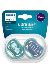 Philips Avent SCF349/18 Ultra Air Emzik 18 Ay 2'li Erkek - Philips Avent