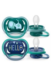 Philips Avent SCF349/18 Ultra Air Emzik 18 Ay 2'li Erkek - 2