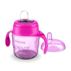 Philips Avent SCF551/03 Damlatmaz Bardak Mor 200 Ml 6 Ay+ - Philips Avent