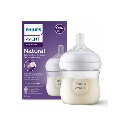 Philips Avent SCY900/01 Doğal Tepkili Biberon 0+ Ay 125 ml - 1