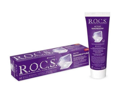 Rocs Aktif Magnezyum Besleyici Diş Macunu 75 ml - 1