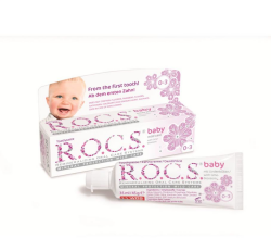 Rocs Baby 0-3 Yaş Ihlamur Özlü Yutulabilen Diş Macunu 35 ml - R.O.C.S.