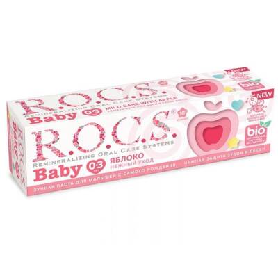 Rocs Baby Elma Püresi Tadında 0-3 Yaş Diş Macunu 35 ml - 2