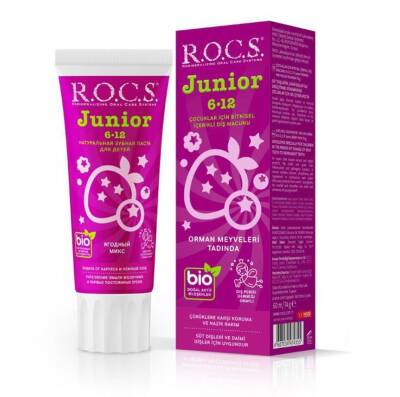 Rocs Junior 6-12 Yaş Diş Macunu Orman Meyveleri Tadında 60 ml - 2
