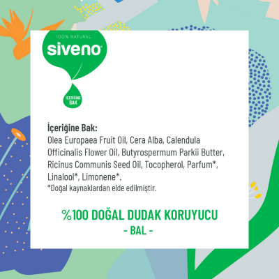 Siveno Doğal Dudak Koruyucu Bal 6 gr - 3