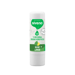 Siveno Doğal Dudak Koruyucu Nane & Limon 6 g - 6