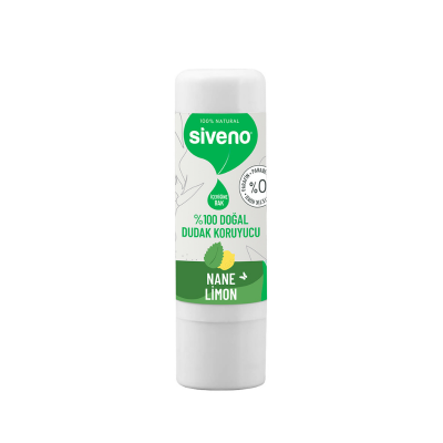 Siveno Doğal Dudak Koruyucu Nane & Limon 6 g - 6