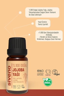 Siveno Doğal Jojoba Yağı 10 ml - 6