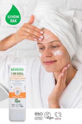 Siveno Doğal Leke Karşıtı Spf50+ Yüz Güneş Kremi 30 ml - 6