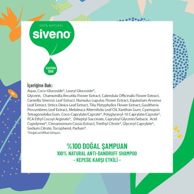 Siveno Kepek Şampuanı 300 ml - 5