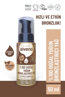 Siveno Nemlendirici Etkili Yoğun Bronzlaştırıcı 50 ml - 2