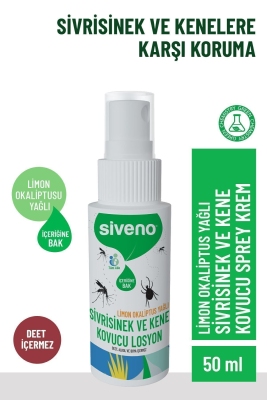 Siveno Sivrisinek ve Kene Kovucu Sprey Krem 50 ml - 2